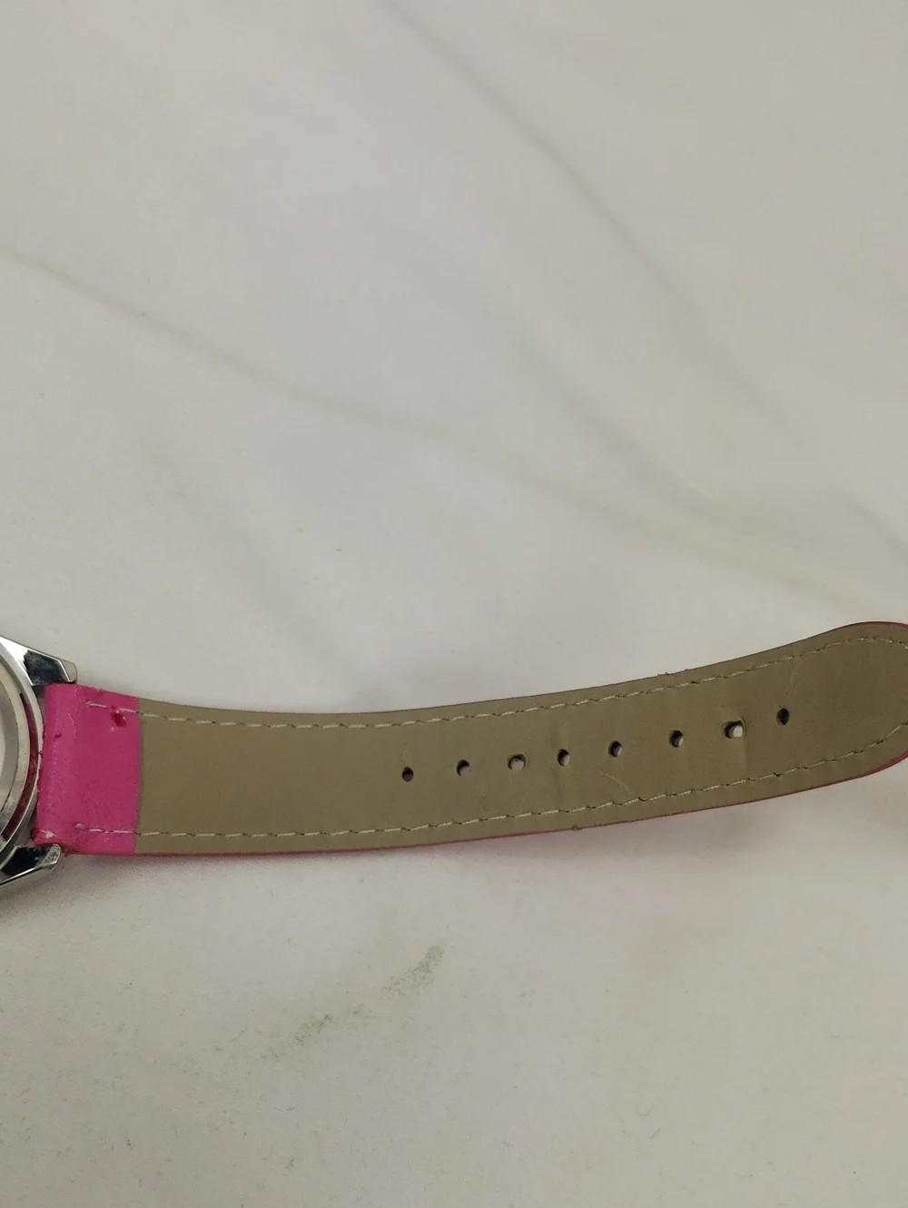 Betsey Johnson Hot Pink XOX Lips Working Watch
